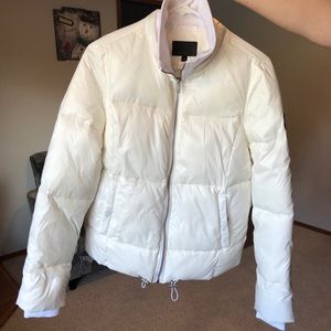 UGG Women’s Izzie Puffer Jacket Nylon White Winter
